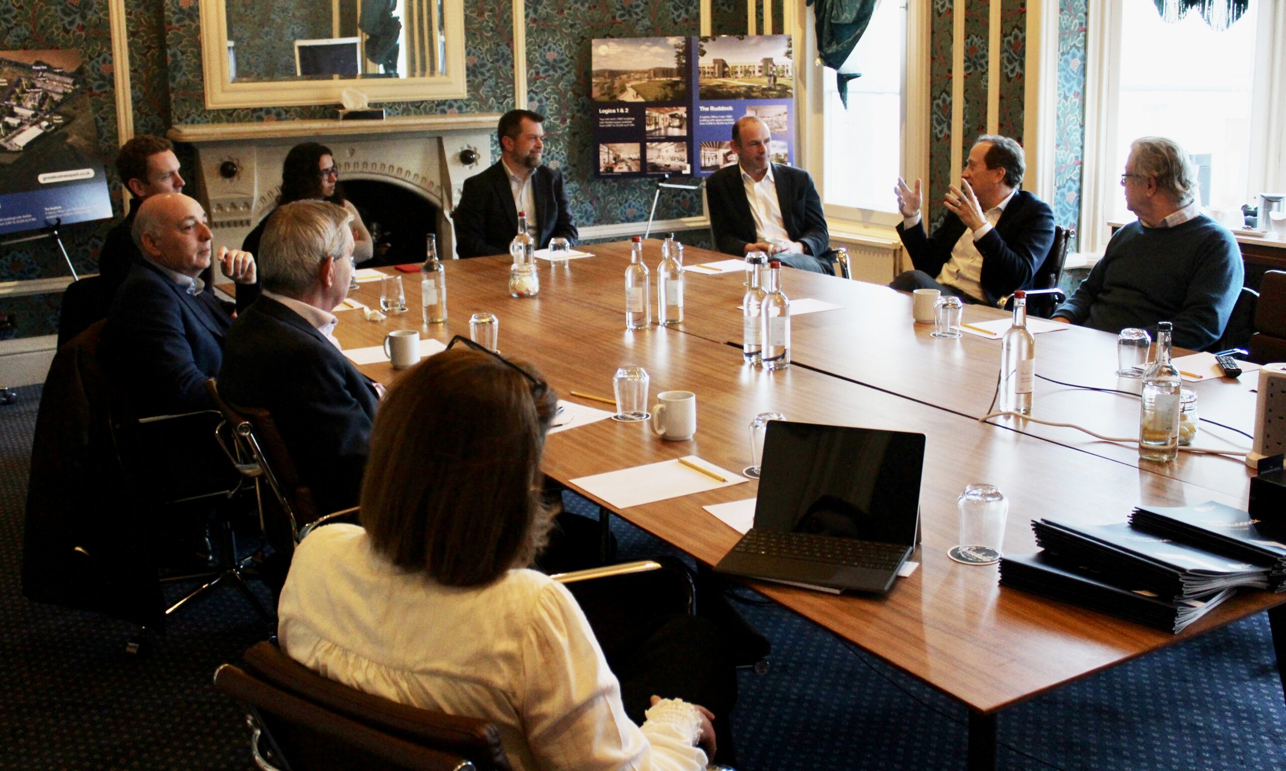 Agents from around the region look forward to a year of delivery at Grove Business Park